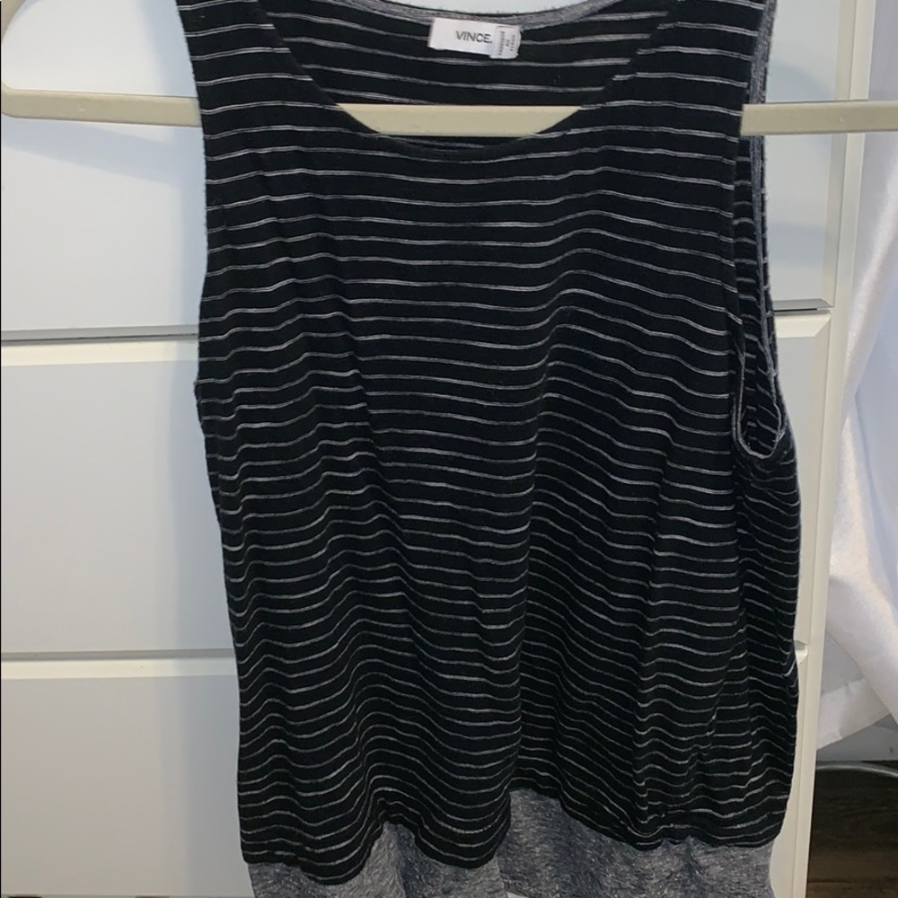Vince striped tank